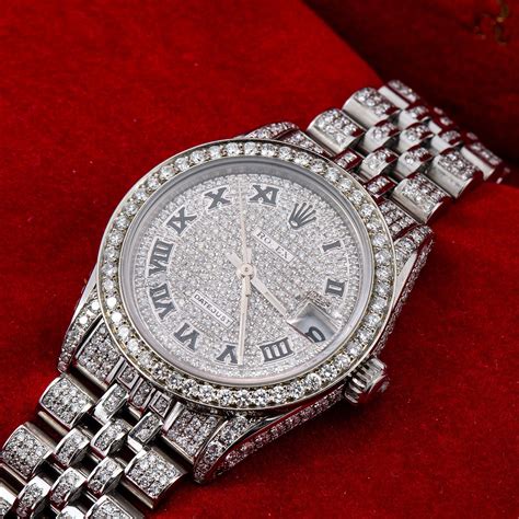 does rolex do diamond dials|rolex watch with diamond face.